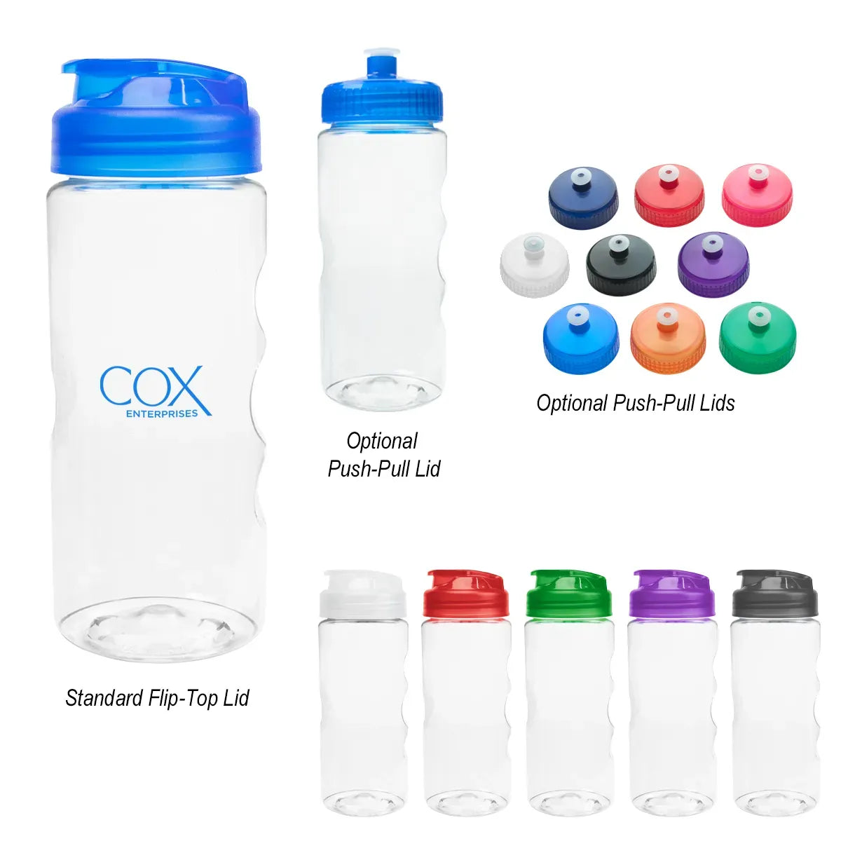 20 oz Wilderness Sports Bottle with color and lid options