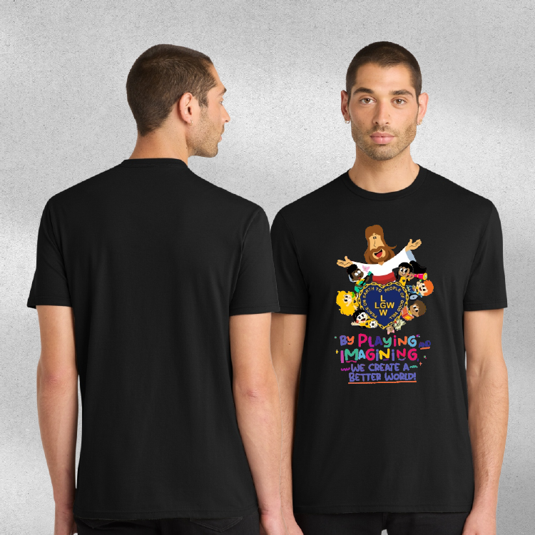 LGW Unisex T-Shirt - By Playing and Imagining