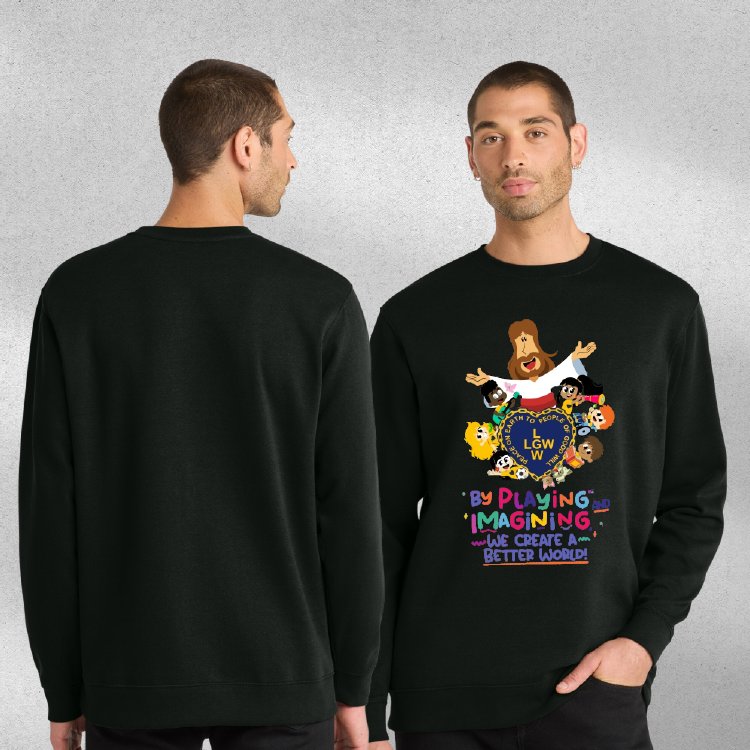 LGW Unisex Crewneck Sweatshirt - By Playing and Imagining
