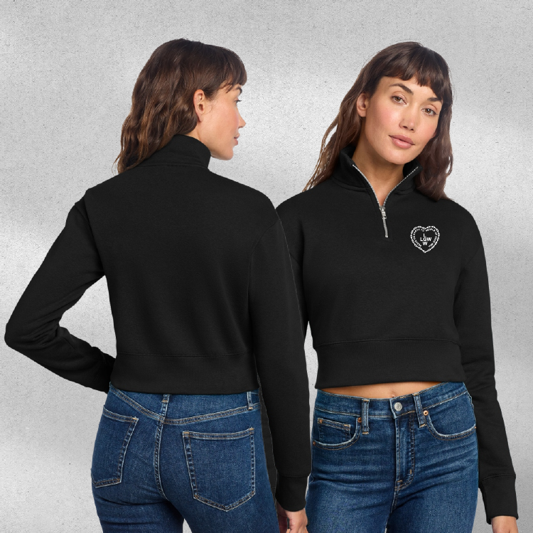LGW Women's Cropped Crewneck Sweatshirt - By Playing and Imagining