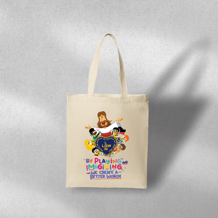 LGW Canvas Tote Bag - By Playing and Imagining