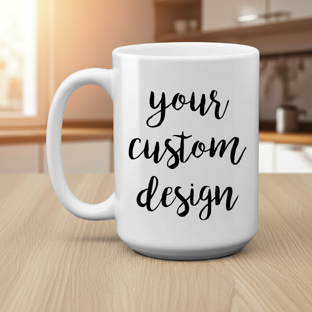 Custom Ceramic Mug 12oz