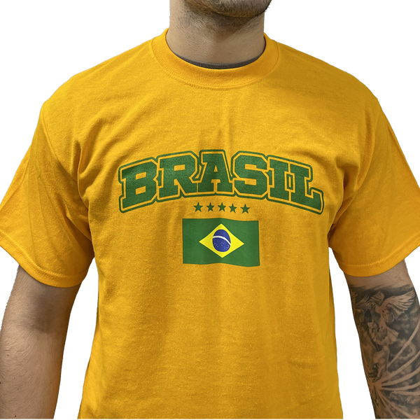 T-shirt with the Words: `My Party is Brazil` on Paulista Avenue on the Day  of the Demonstration Editorial Image - Image of brazilian, printed:  226468760